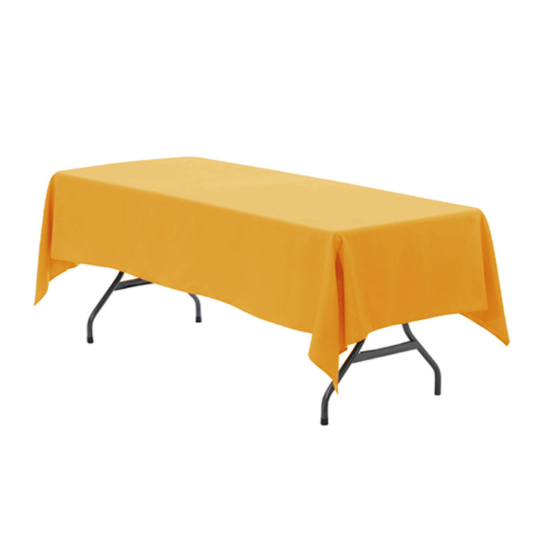 Gold rectangular Tablecloth 60 x 102 inch